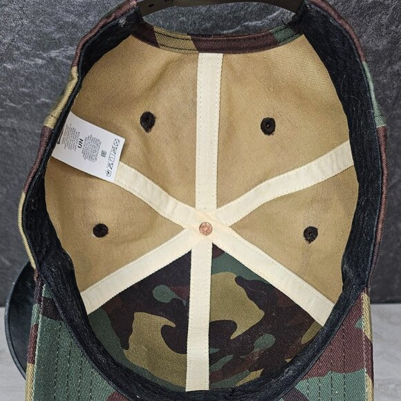 LEVI'S CAMO CAMOUFLAGE HAT CAP BASEBALL - Picture 6 of 7
